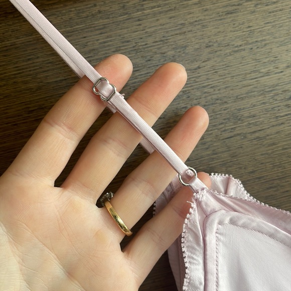 Wilfred Wera Slip Dress Pink Ruffle XXS - Picture 7 of 7